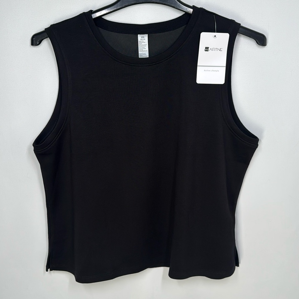 ❤️3/$30 AFITNE Sleeveless Black Top